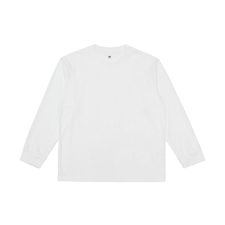 Unisex Premium-Langarmshirt aus Strukturjersey mit verstärktem Rundhals Drune