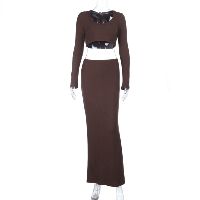 Damen elegantes langes Kleid mit Raffung und tiefem V-Ausschnitt Drune