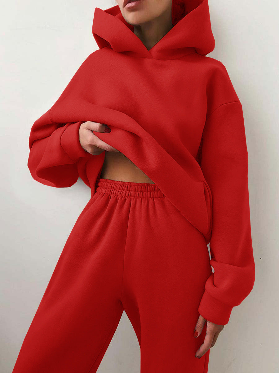 Gemütliches Zweiteiliges Lounge Jogging Set