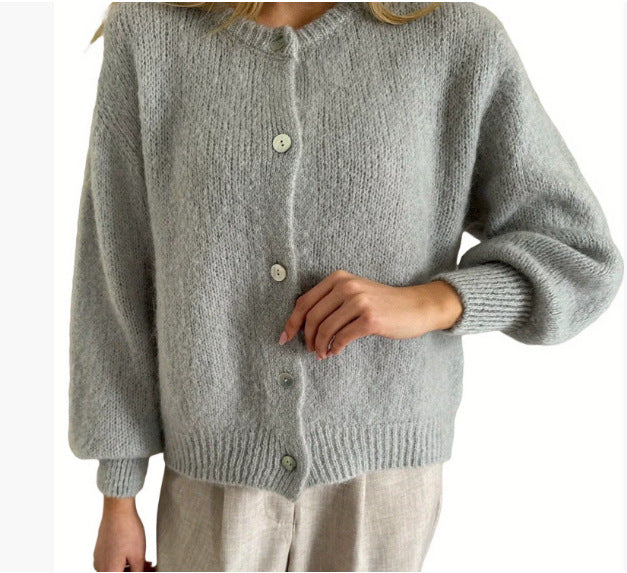 Drune | Weicher Mohair-Cardigan