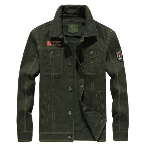 Herren Robust verarbeitete Canvas-Workerjacke mit Brustklappen, Innensaumfutter und Badge-Details Drune