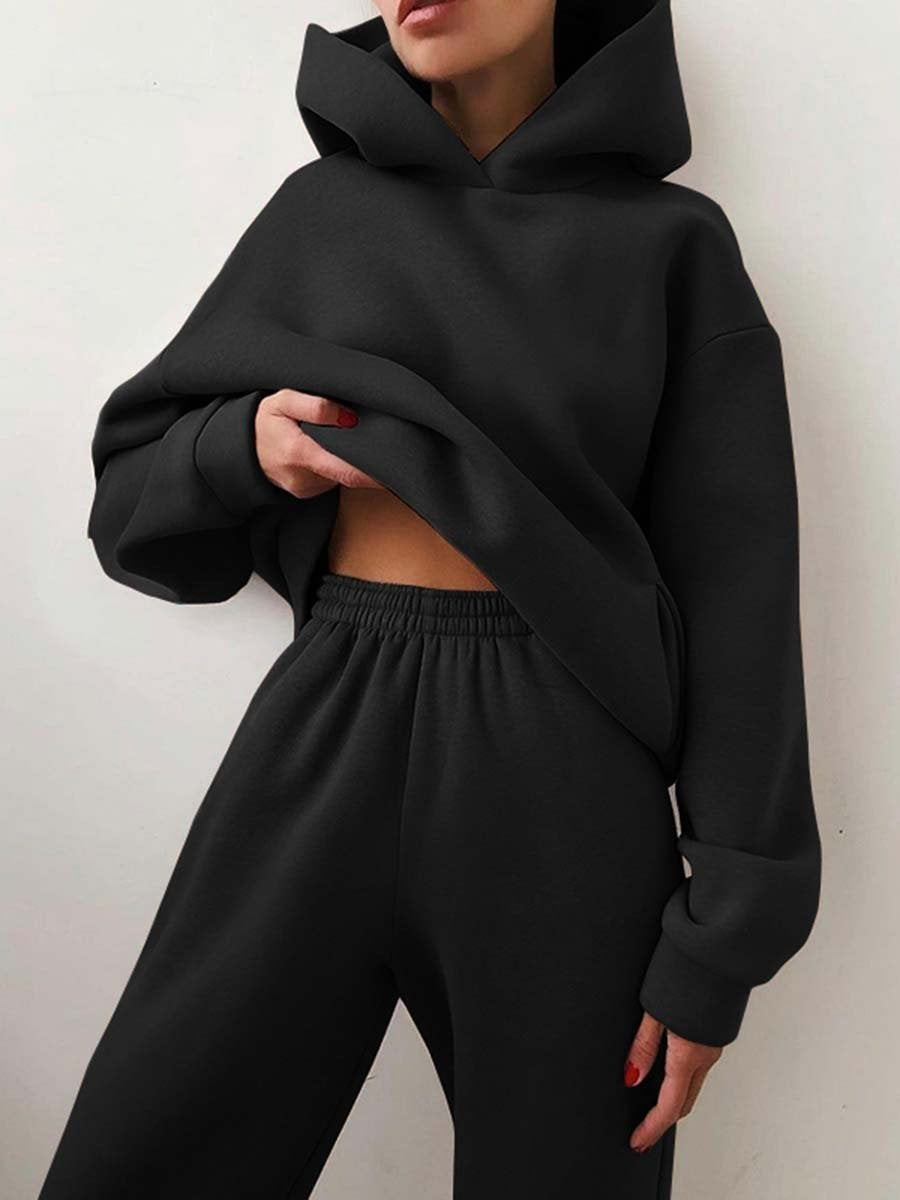Gemütliches Zweiteiliges Lounge Jogging Set