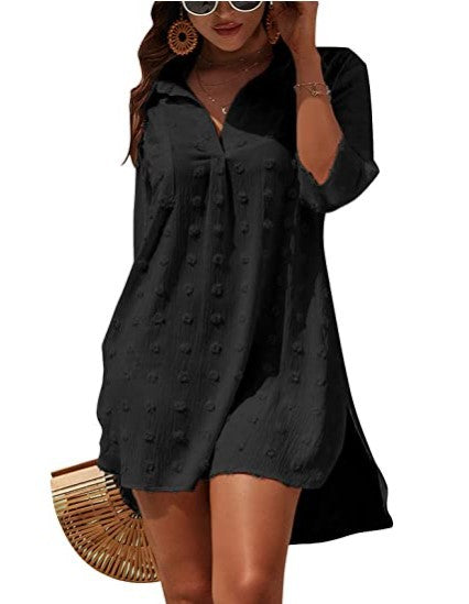 Damen lockeres Sommerkleid Drune
