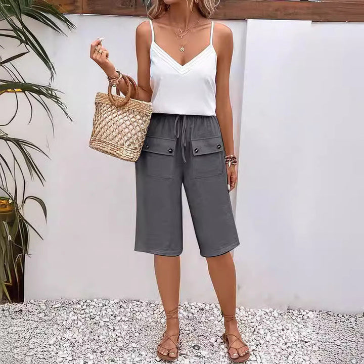 Damen lässige Sommer Shorts Drune
