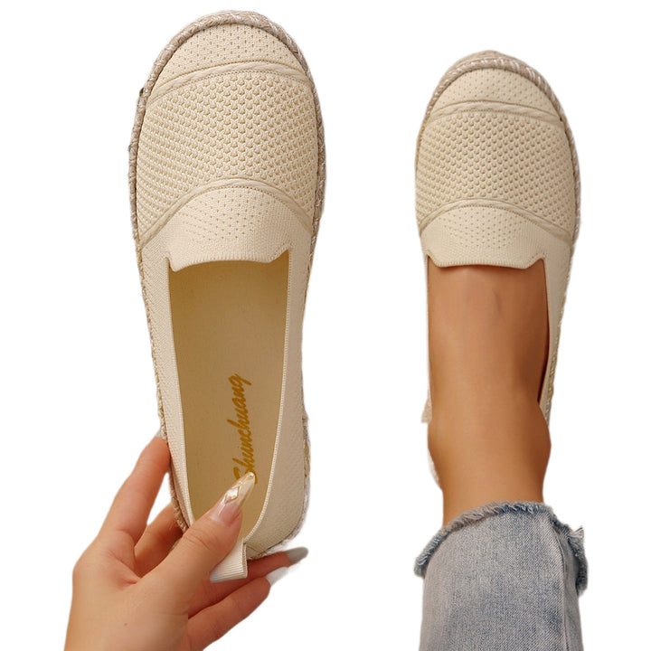 Damen Espadrilles mit atmungsaktivem Netzdesign und flexibler Sohle Drune