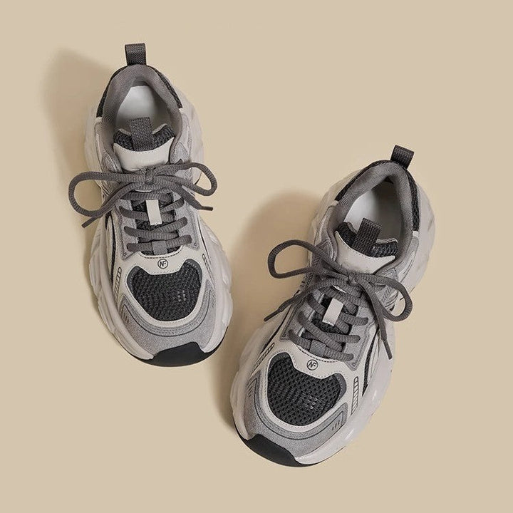 Damen Sportliche und atmungsaktive Sneakers mit dämpfender Sohle Drune