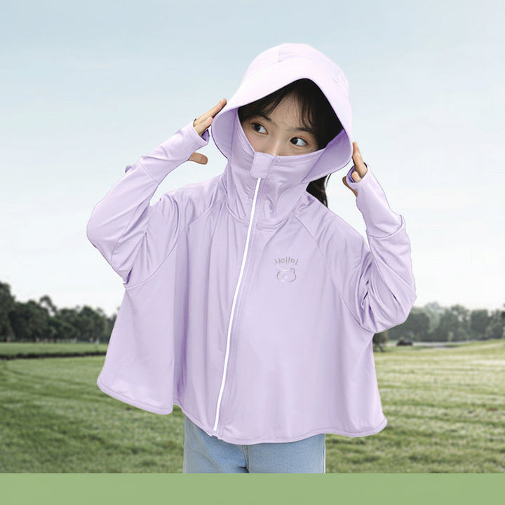 Damen UV-Schutzjacke mit Kapuze und atmungsaktivem Design Drune