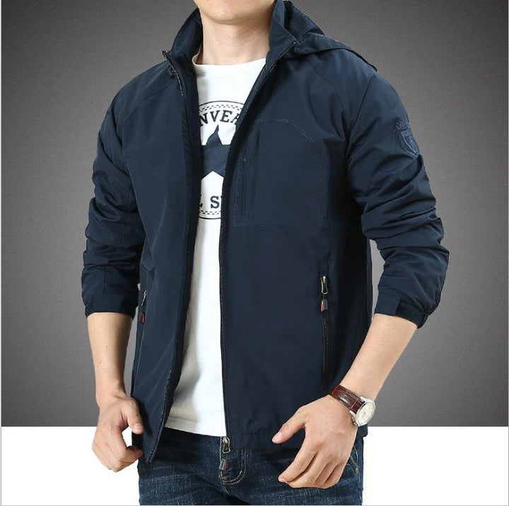Herren Funktionale Übergangsjacke mit praktischen Taschen Drune