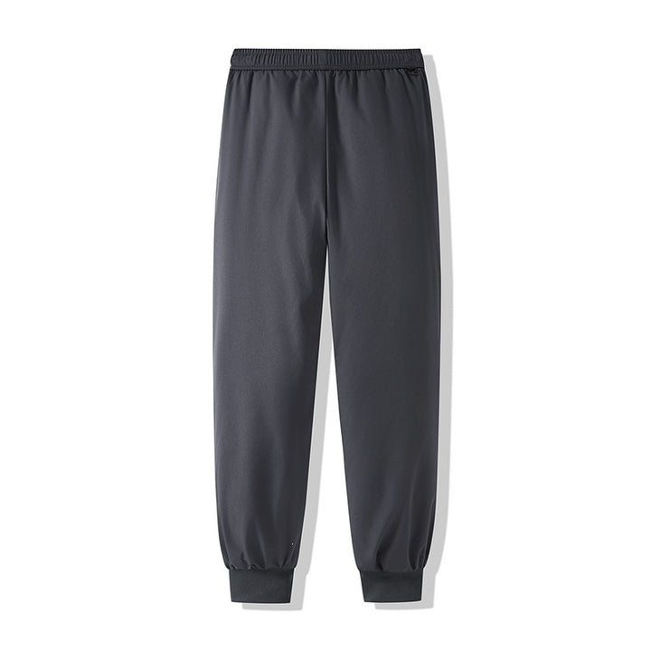 Herren Relaxed-Fit Jogginghose mit elastischem Bund, Kordelzug und gerippten Bündchen Drune