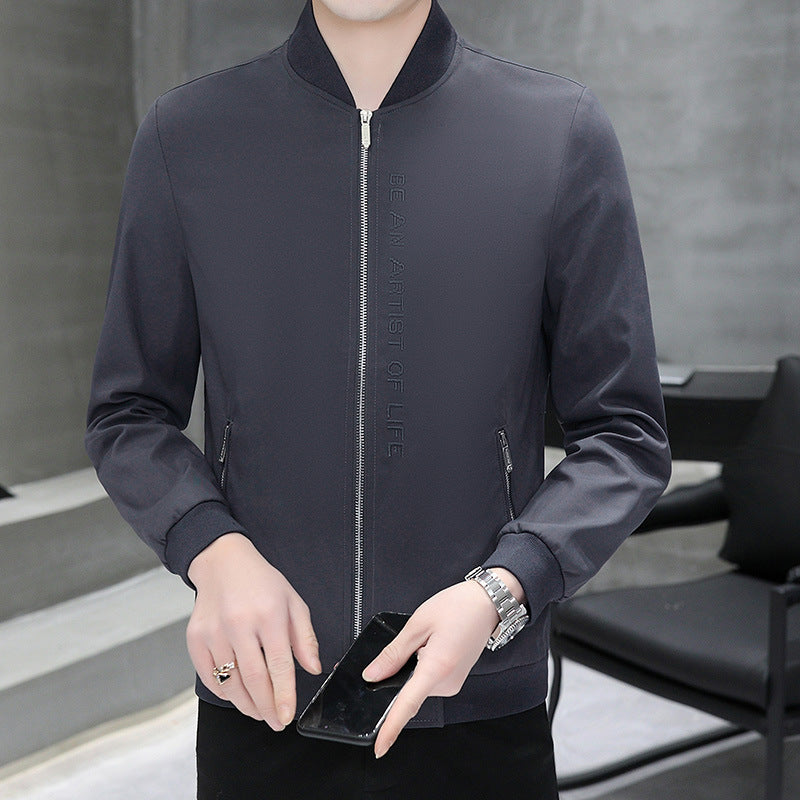 Herren Elegante Freizeitjacke mit hohen Taschen Drune