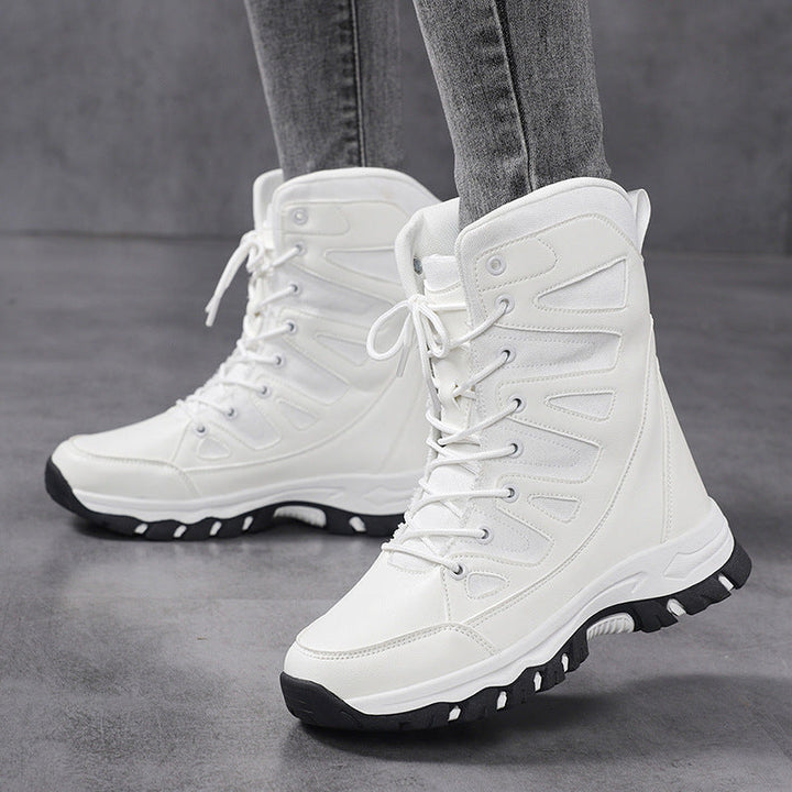 Damen High-Top Outdoor-Schuhe mit rutschfester Sohle und atmungsaktivem Obermaterial Drune