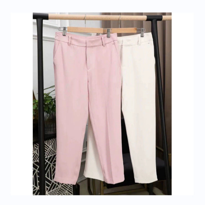 Damen Hochtaillierte Business-Hose Drune