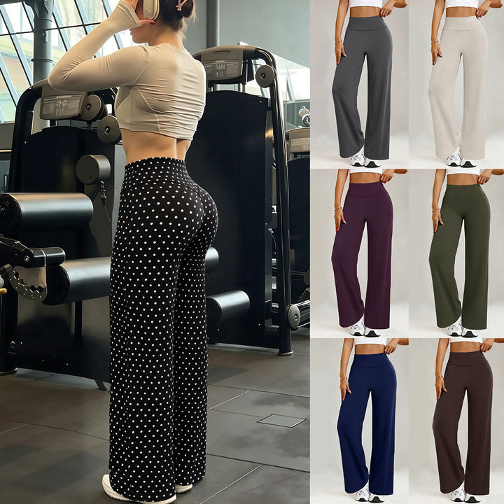 Damen Sportliche Hochbund-Hose Drune
