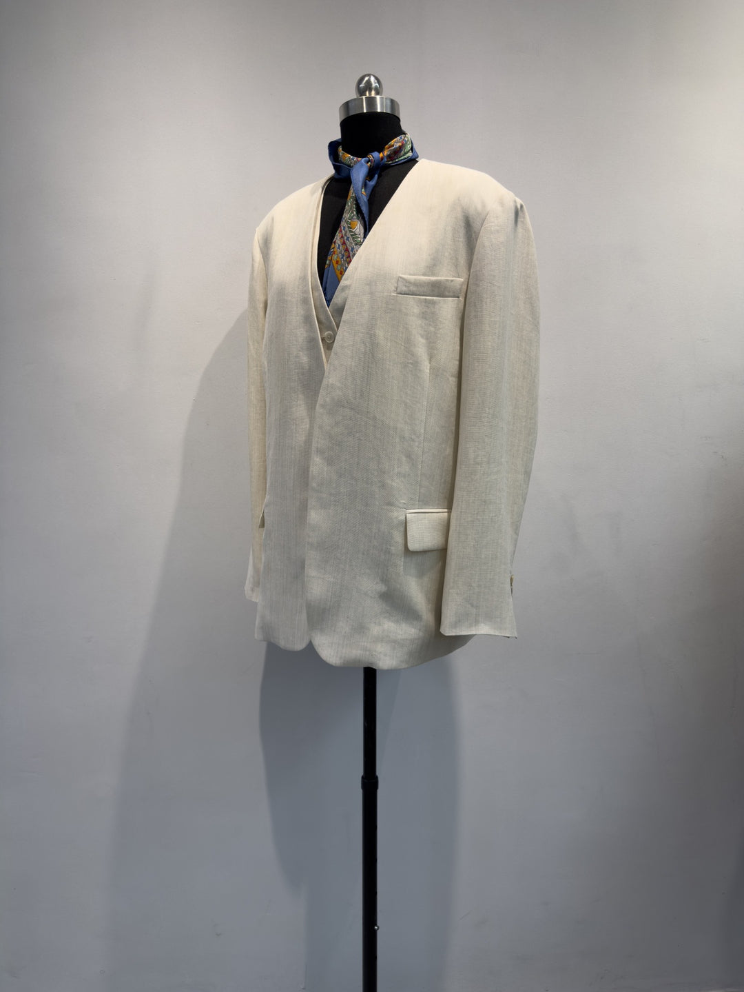 Damen Maßgeschneiderter Leinen-Blazer Drune