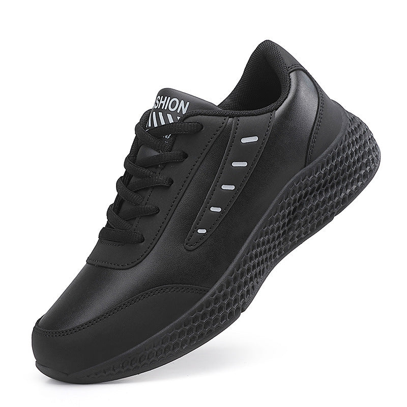 Damen nan elegante Plateau-Sneaker aus Kunstleder mit wabenstrukturierter Dämpfungssohle und ergonomischem Komfortfußbett Drune