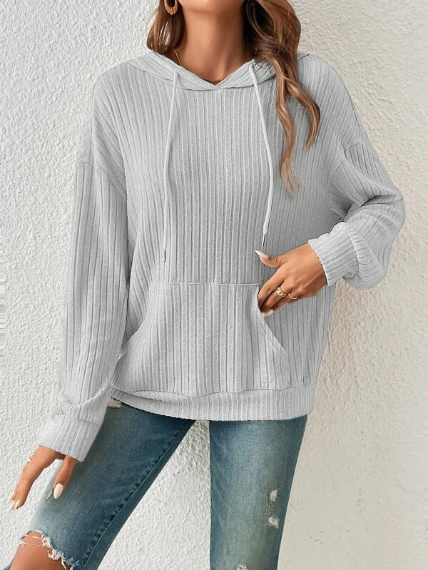Damen lässiger Kapuzenpullover Drune