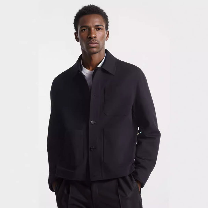 Herren modische Utility-Jacke mit praktischen Taschen und modernem Design Drune