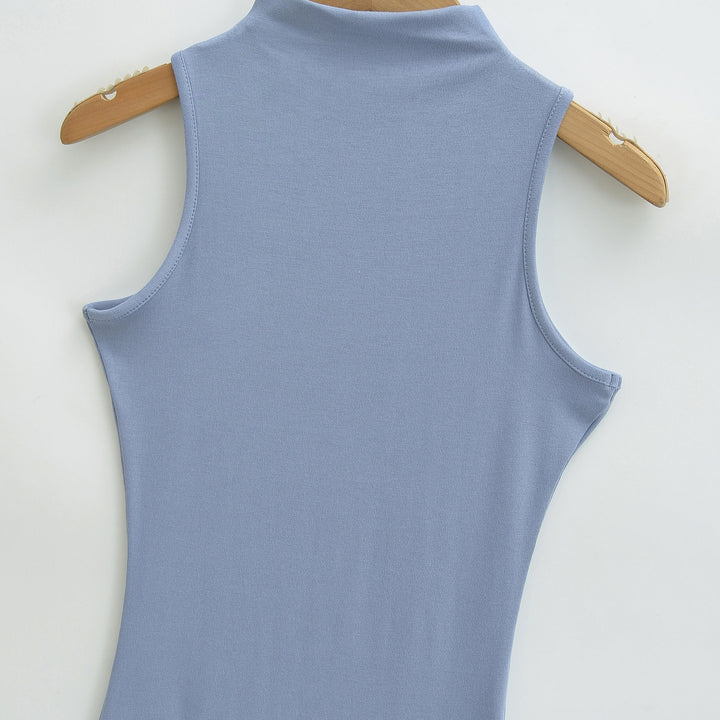 Damen Figurnahes Midikleid mit integriertem Bolero und Stehkragen Drune