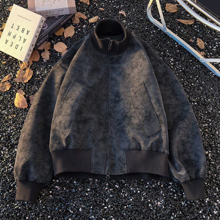 Damen Sportliche Oversized Jacke Drune