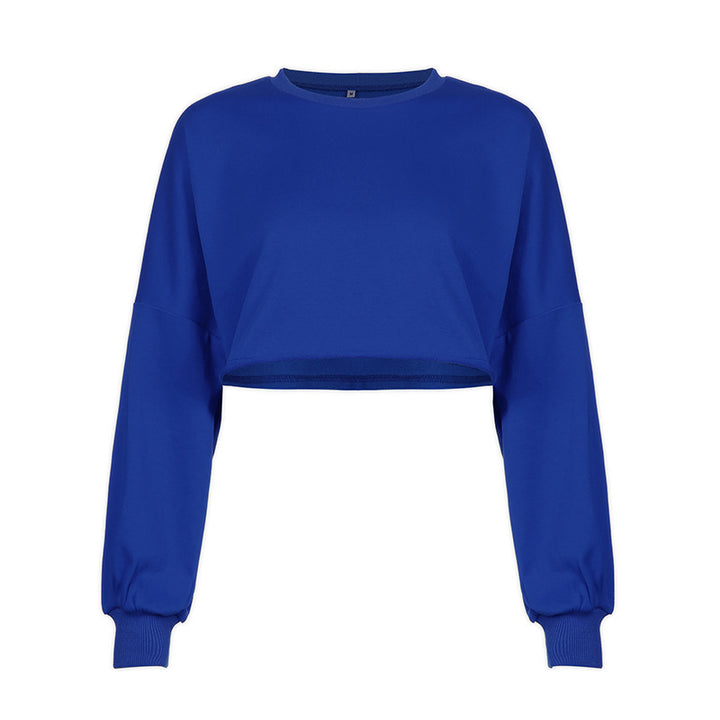 Damen Cropped Sweatshirt Drune