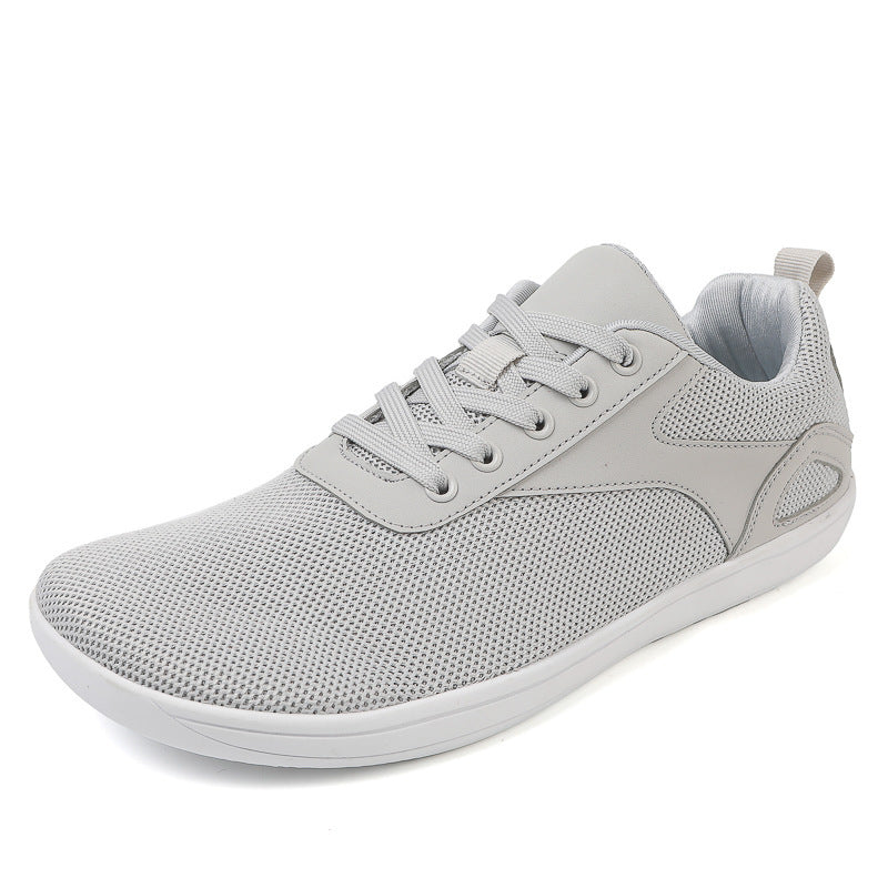 Unisex atmungsaktive Strick-Freizeit-Sneaker mit gepolstertem Fersenkragen und flexibler EVA-Laufsohle Drune
