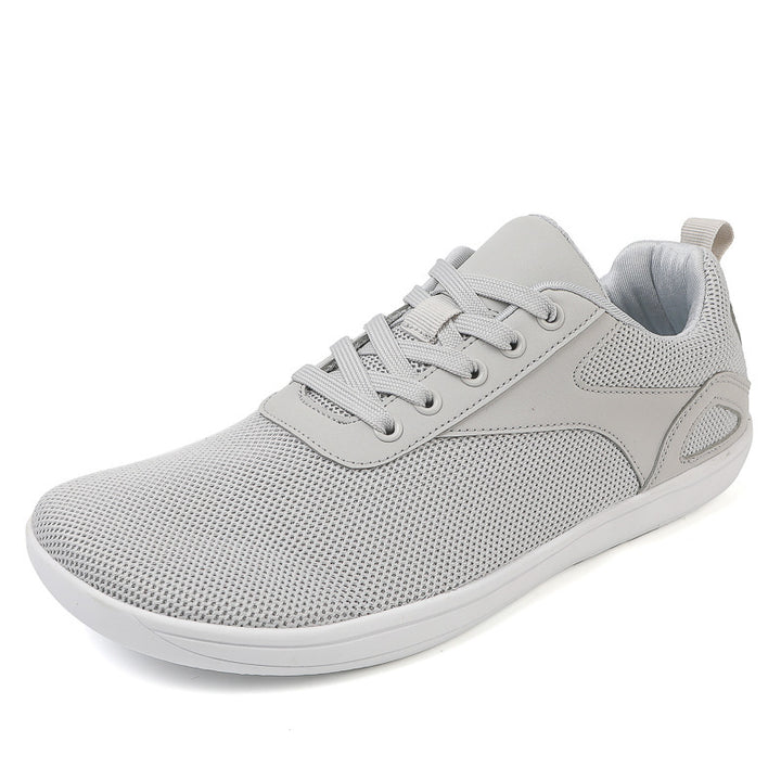 Unisex atmungsaktive Strick-Freizeit-Sneaker mit gepolstertem Fersenkragen und flexibler EVA-Laufsohle Drune