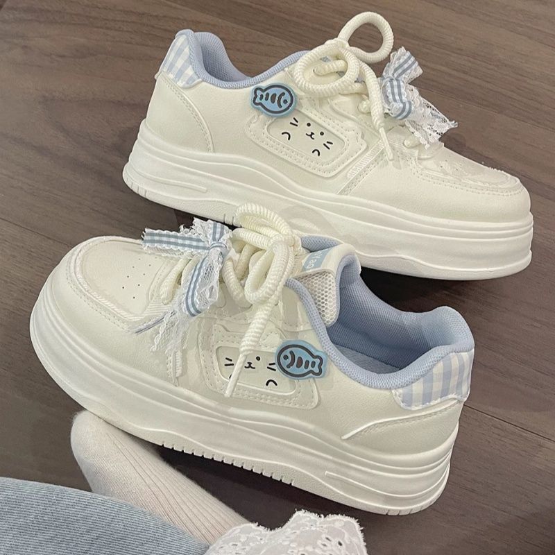 Damen Sneakers mit verspieltem Tiermotiv und komfortabler Sohle Drune