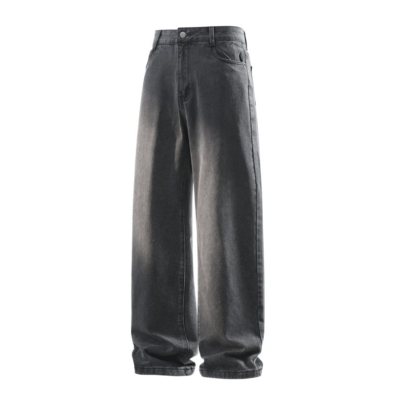 Damen Weite High‑Waist Baggy‑Jeans mit hohem Bund, Five‑Pocket & extra weitem Bein Drune
