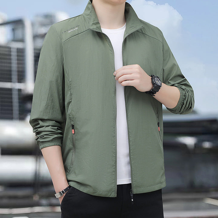 Herren Leichte Outdoorjacke mit praktischen Taschen Drune