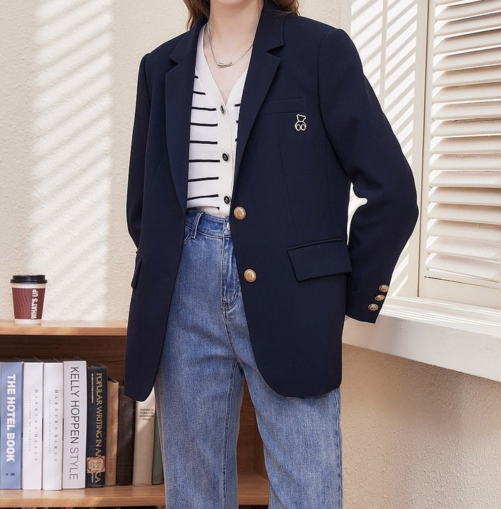 Damen Eleganter Blazer Drune