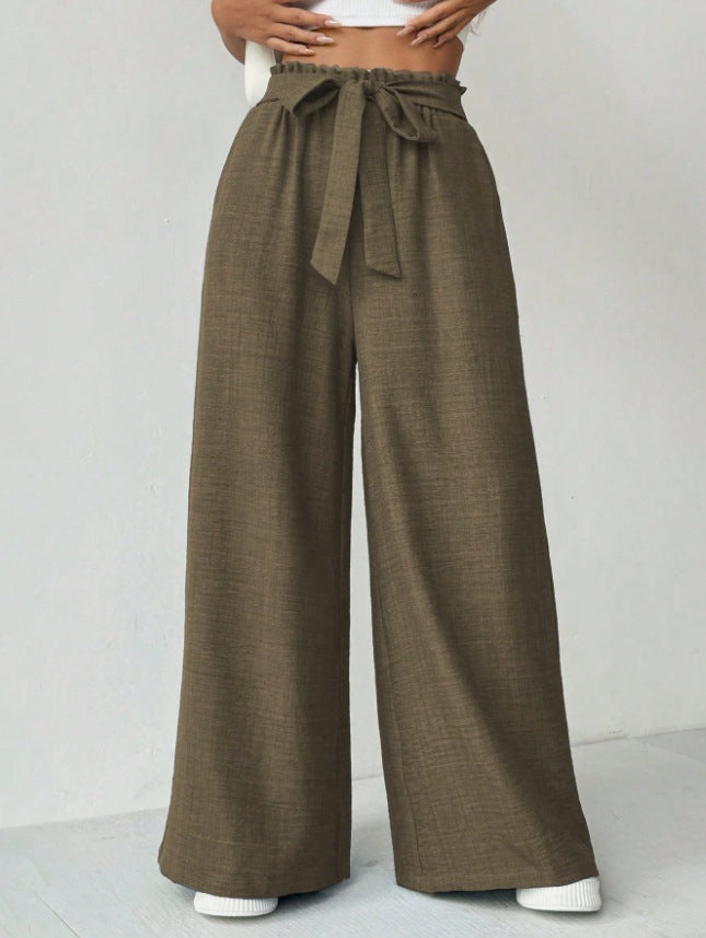 Damen Weite Hosen Drune