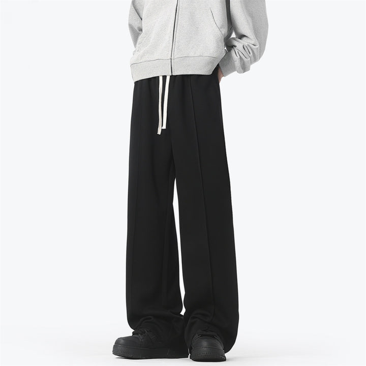 Herren Bequeme und lässige entspannte Stoffhose Drune