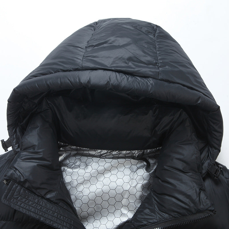 Damen Elegante und warme Daunenjacke Drune
