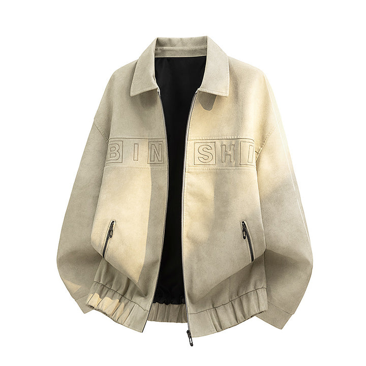Herren Freizeit Lederjacke Drune