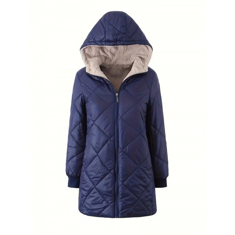 Damen gesteppte Winterjacke Drune