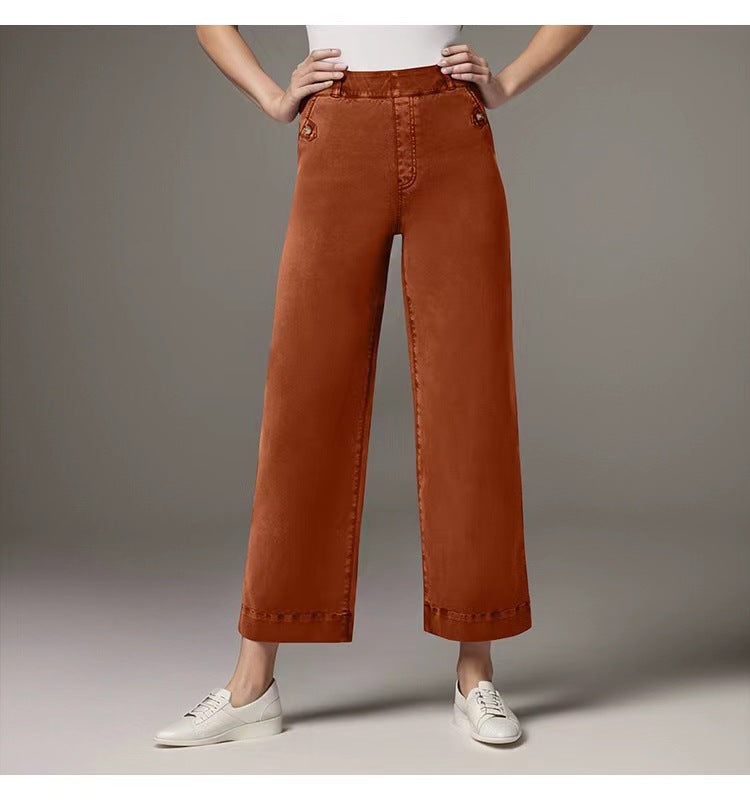 Damen weite Baumwollhose Drune