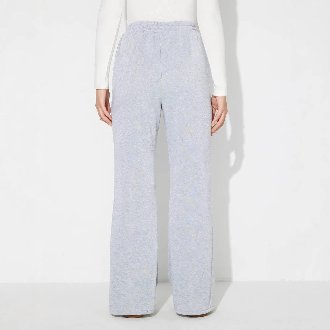 Damen weite Freizeithose im Urban-Style mit elastischem Bund und praktischen Taschen Drune