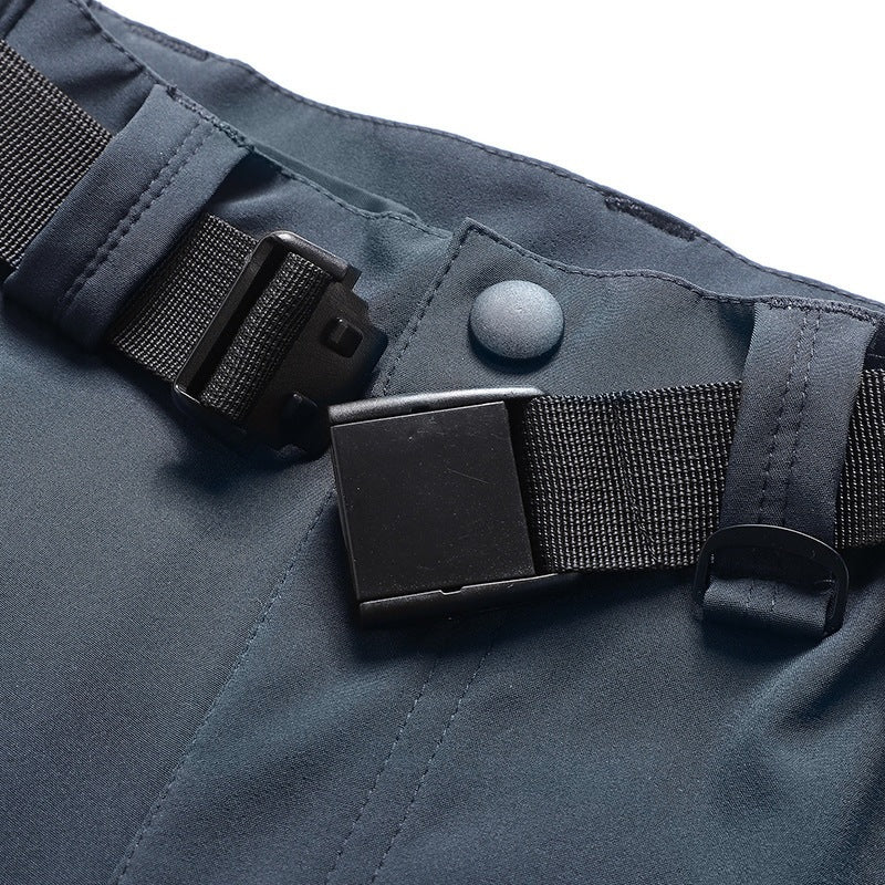 Herren Multifunktionale Outdoor-Hose mit verstellbarem Bund Drune