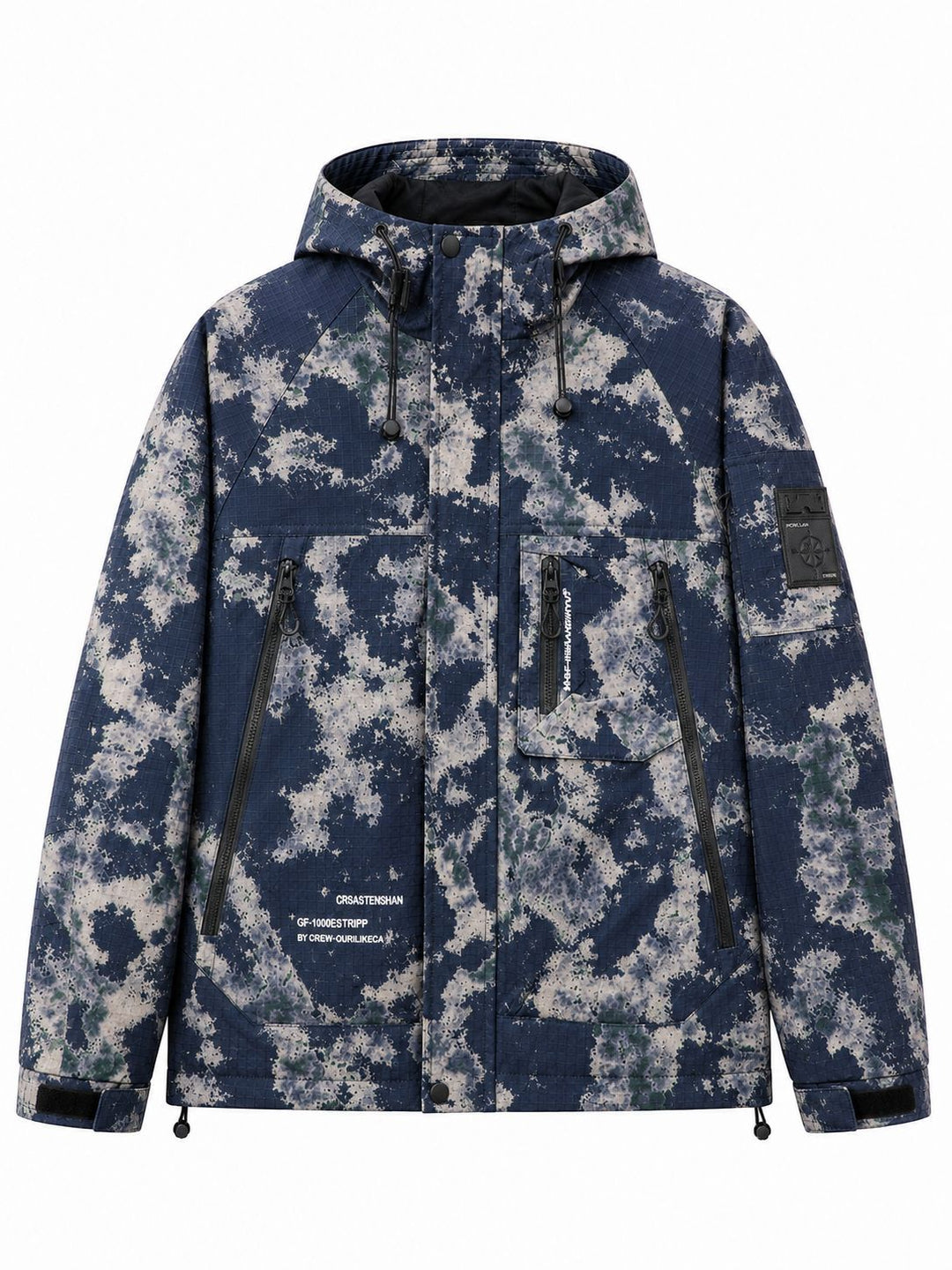 Herren Utility Outdoor-Jacke Drune