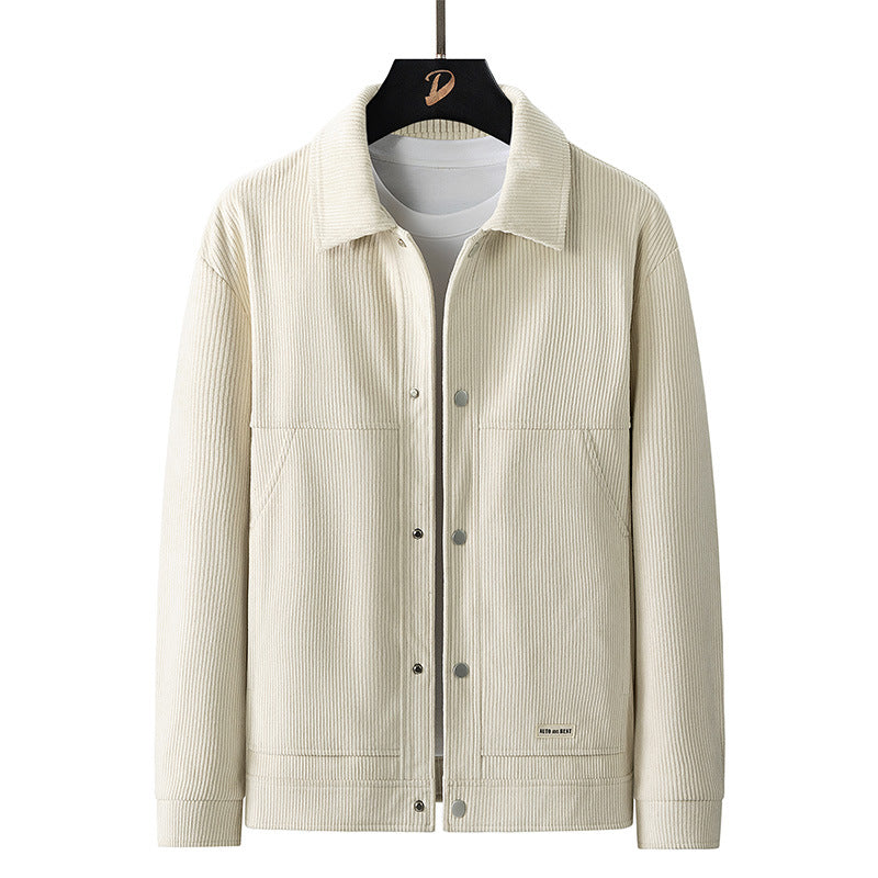 Herren Baumwolljacke mit Teddyfellfutter Drune
