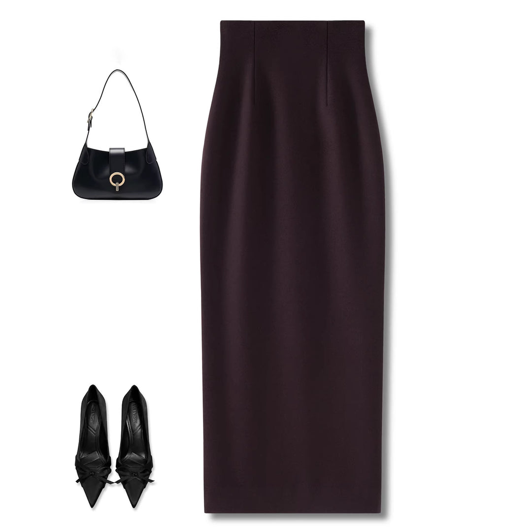 Damen Elegante Bleistiftrock Drune