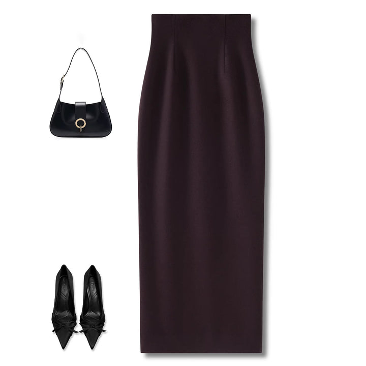 Damen Elegante Bleistiftrock Drune