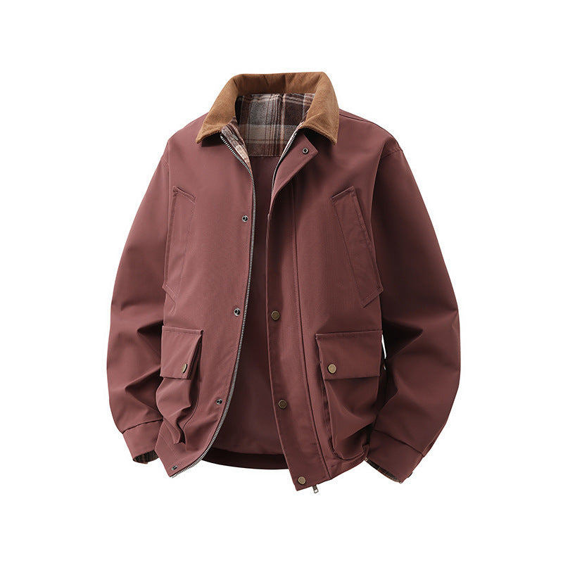 Herren Robuste Arbeitsjacke mit praktischen Taschen Drune