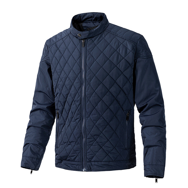 Herren Steppjacke mit hohem Kragen und wasserdichter Ausstattung Drune