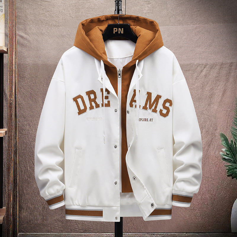 Herren Sportliche Jacke mit Kapuze Drune