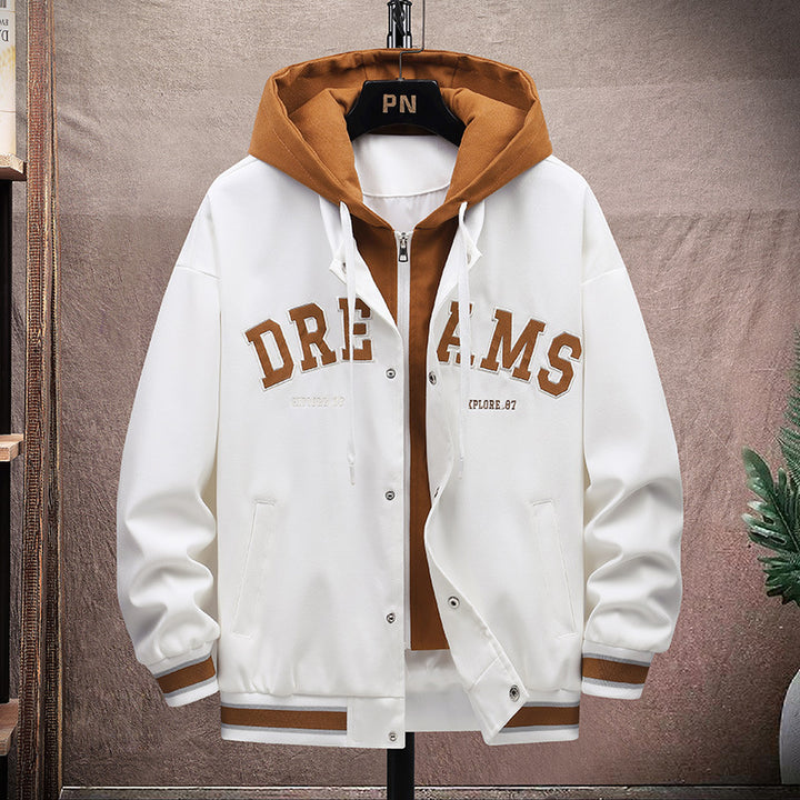 Herren Sportliche Jacke mit Kapuze Drune