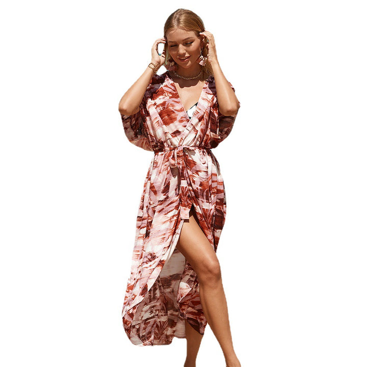 Damen Kontaktfreudiger Strandkimono Drune