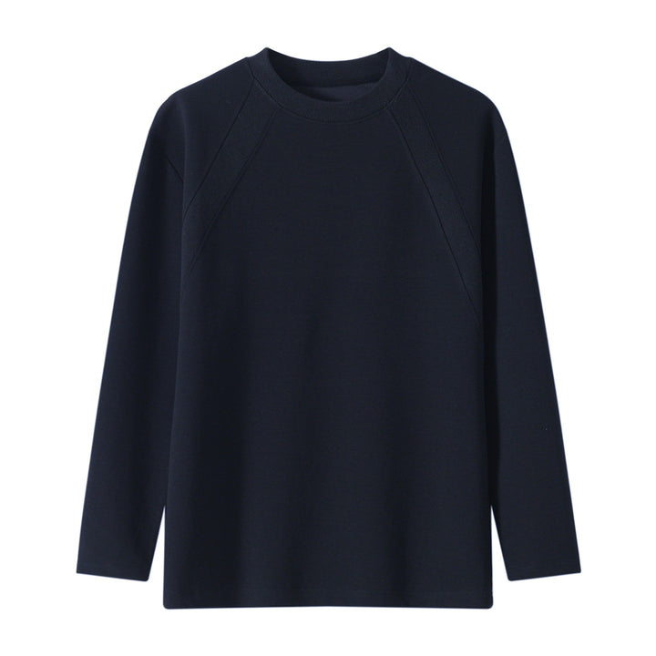 Unisex Oversize Langarm‑Sweatshirt mit Raglannähten und geripptem Rundhalsausschnitt Drune