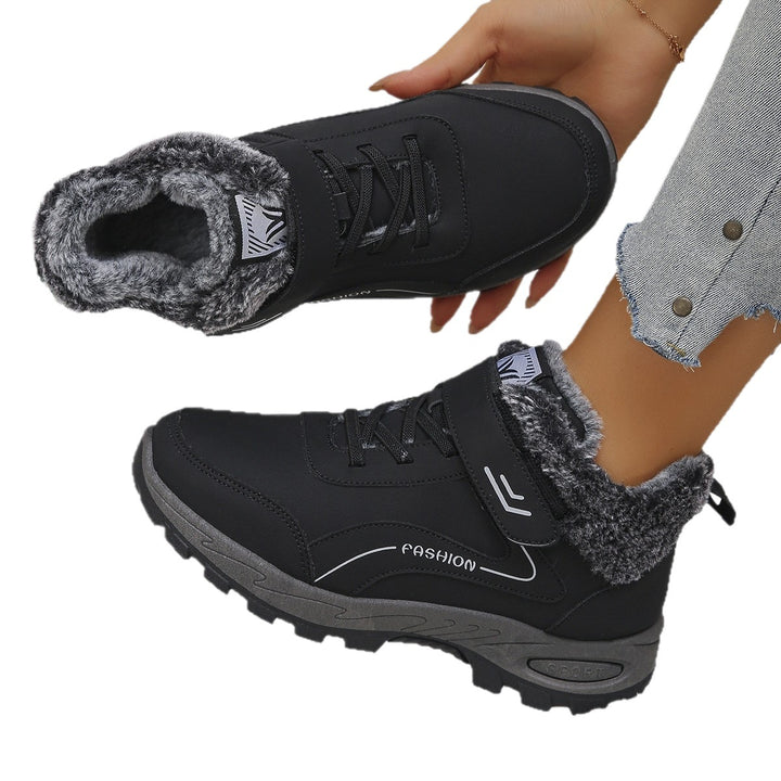 Damen Winterstiefel mit Warmfutter und rutschfester Sohle Drune