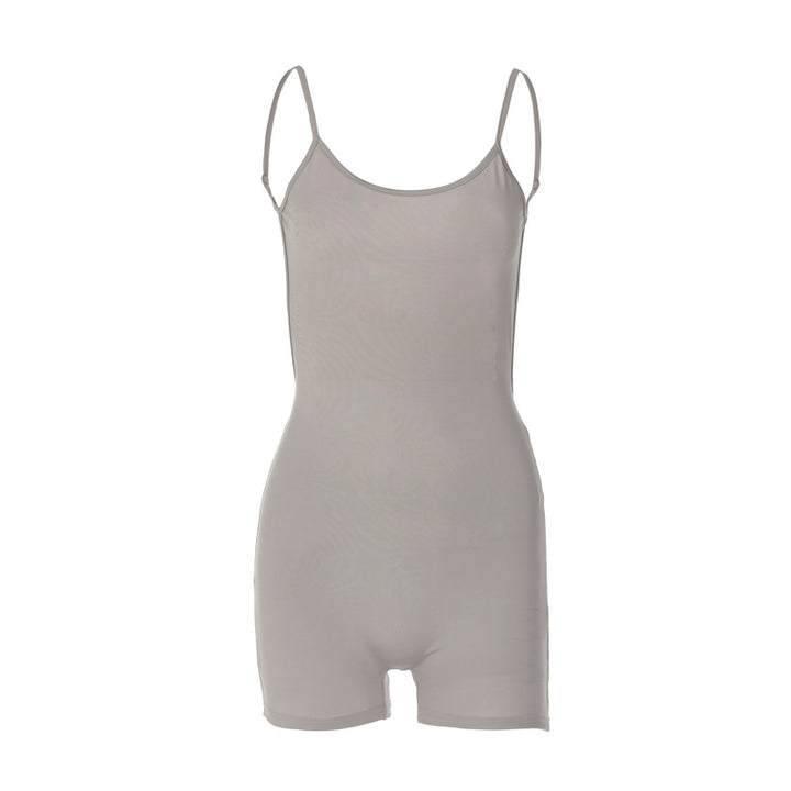 Damen Bodysuit mit schmalem Schnitt und feinen Spaghetti-Trägern Drune